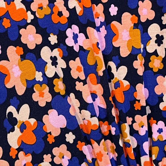 BODEN Women's Short Sleeve Daisy Jersey Dress Multicolor Pockets 12 - Picture 4 of 6